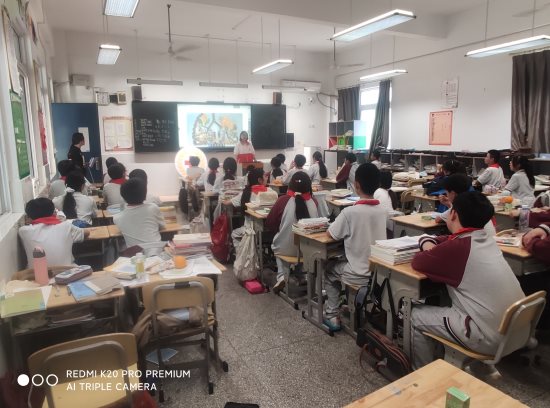南京市江宁区觅秀街中学开展“世界无烟日”宣传活动2